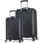 Zoozie Bags Juego de Maletas 8022 Negro (2 Piezas)